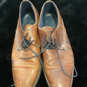 B2 (Browns) Leather Lace Up Brown Dress Shoes